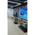 Slim whiteboard op de tentoonstelling